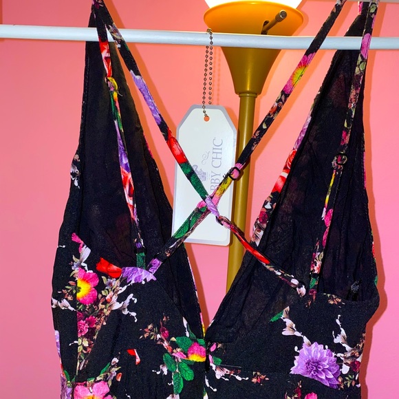 Flower printed romper - Picture 4 of 7